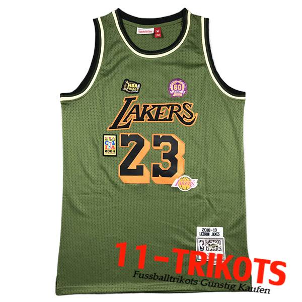 Los Angeles Lakers Trikot (JAMES #23) 2024/25 Grün -02
