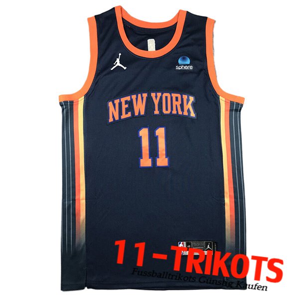 New York Knicks Trikot (BraunSON #11) 2024/25 Schwarz/Orange