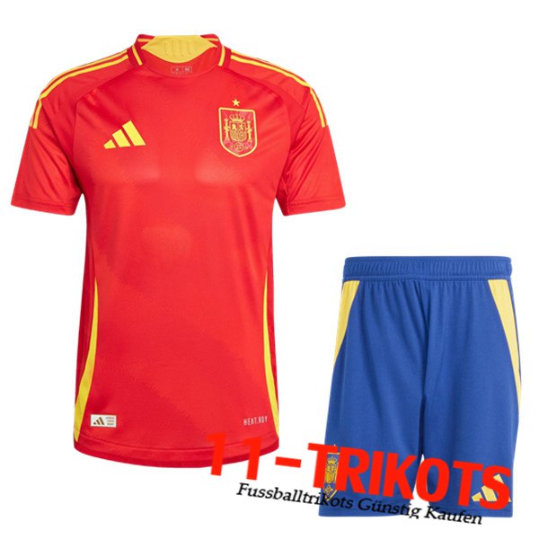 Spanien Heimtrikot + Shorts 2024/2025
