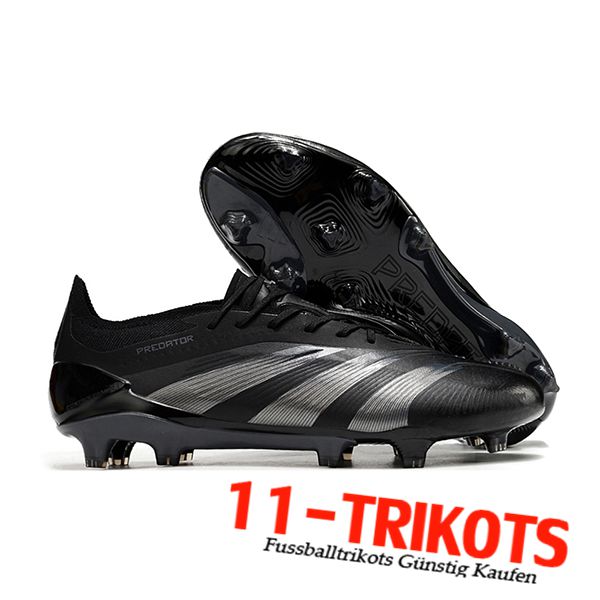 Adidas Fussballschuhe Predator Elite FG Schwarz/Grau