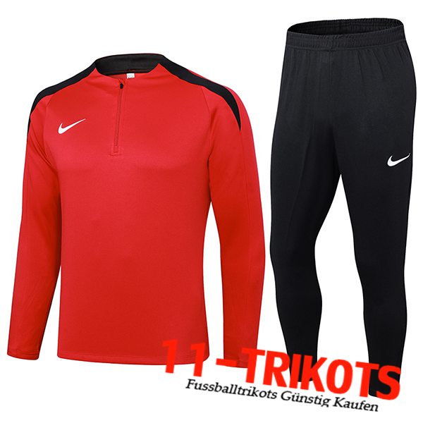 Nike Trainingsanzug Rot/Schwarz 2024/2025