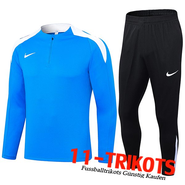 Nike Trainingsanzug Blau/Weiß/Schwarz 2024/2025