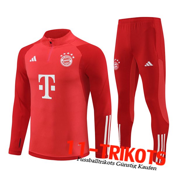 Bayern Munchen Trainingsanzug Rot 2024/2025