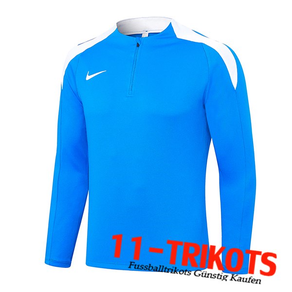 Nike Training Sweatshirt Blau/Weiß 2024/2025 -02