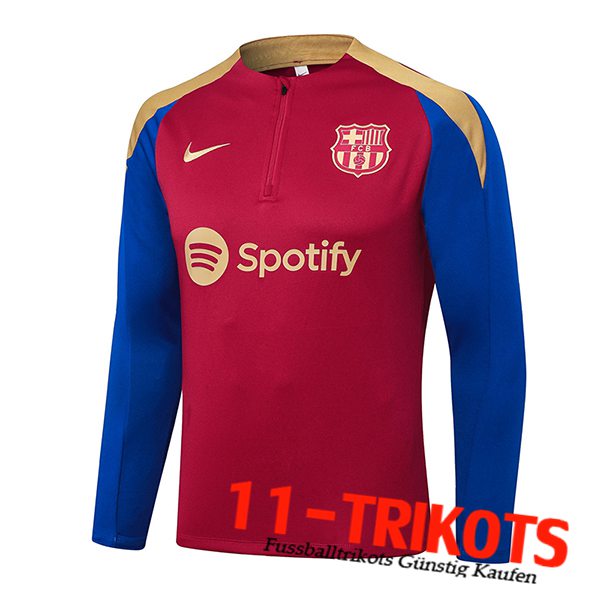 FC Barcelona Training Sweatshirt Rot/Blau/Gelb 2024/2025