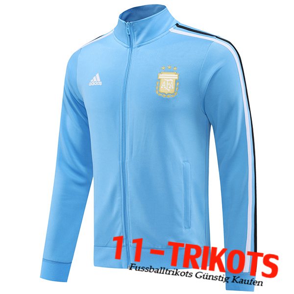 Argentinien Trainingsjacke Hellblau 2024/2025