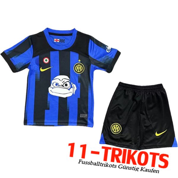 Inter Milan Fussball Trikots Kinder Ninja Turtles Special Edition 2023/2024