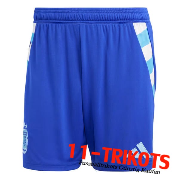 Argentinienien Fussball Shorts Auswärtstrikot 2024/2025