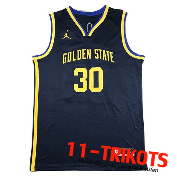 Golden State Warriors Trikot (CURRY #30) 2024/25 Blau/Gelb
