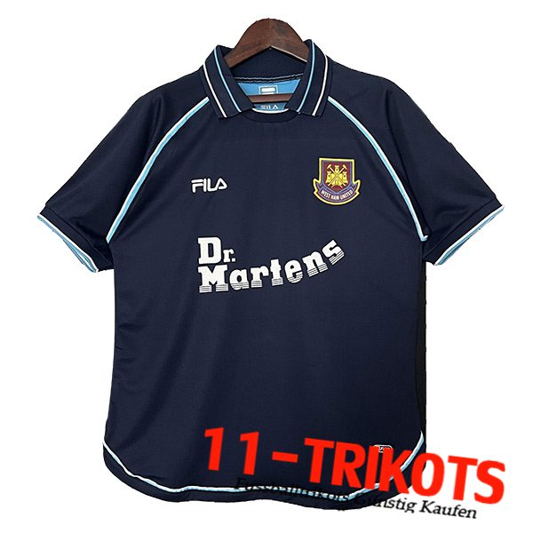 West Ham Retro Third Trikot 1999/2001