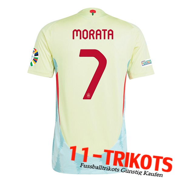 Spanien (MORATA #7) 2024/2025 Auswärtstrikot