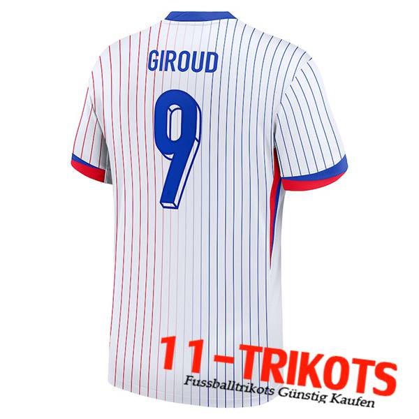 Frankreich (GIROUD #9) 2024/2025 Auswärtstrikot