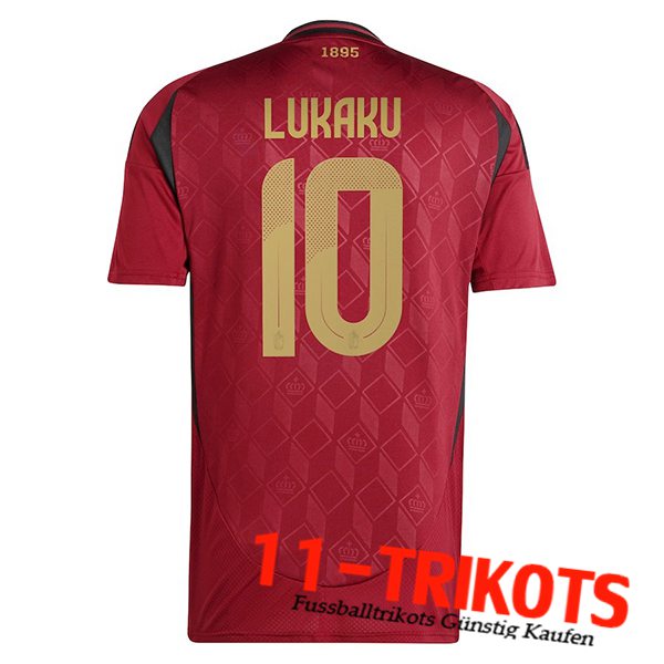 Belgien (LUKAKU #10) 2024/2025 Heimtrikot