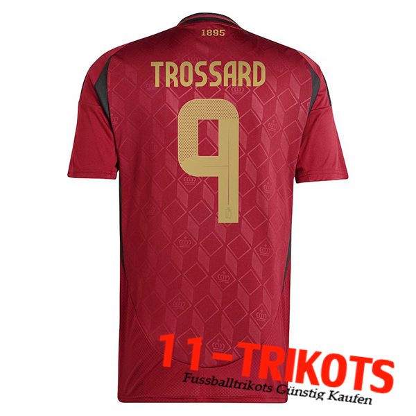 Belgien (TROSSARD #9) 2024/2025 Heimtrikot