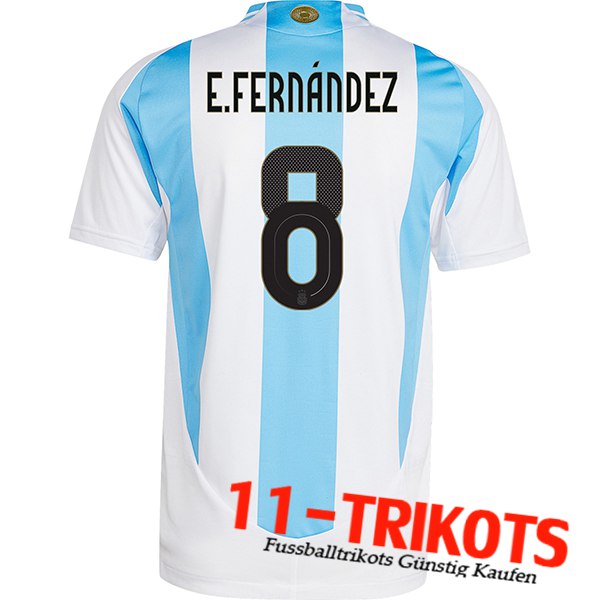 Argentinien (E.FERNANDEZ #8) 2024/2025 Heimtrikot
