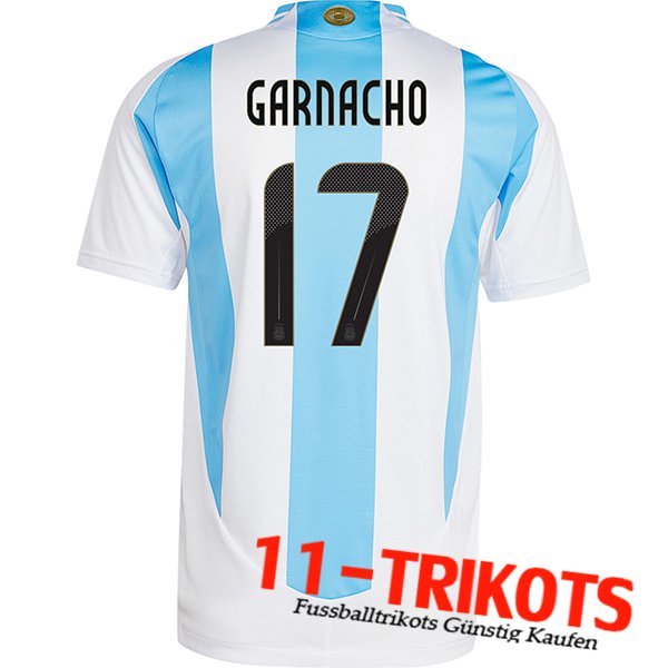 Argentinien (GARNACHO #17) 2024/2025 Heimtrikot