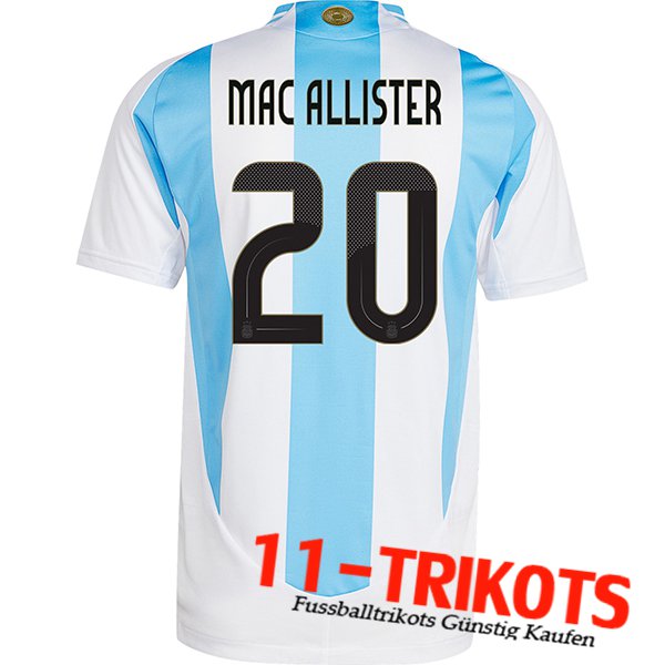 Argentinien (MAC ALLISTER #20) 2024/2025 Heimtrikot