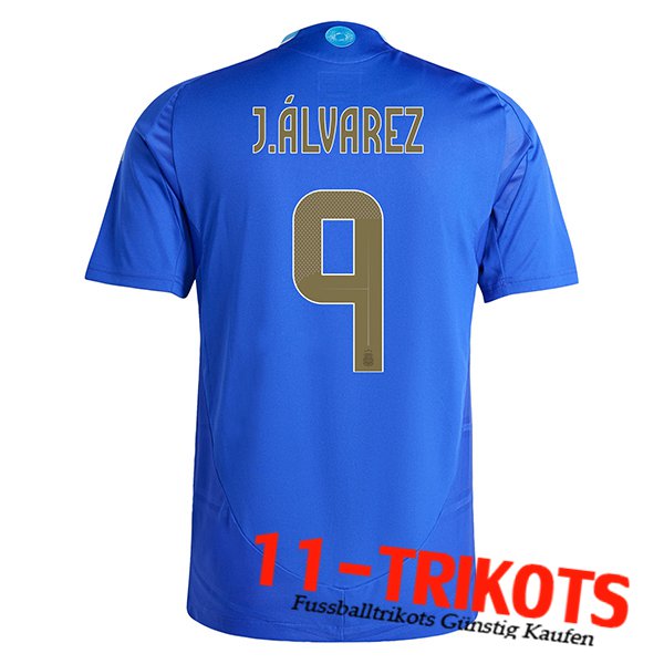 Argentinien (J.ALVAREZ #9) 2024/2025 Auswärtstrikot