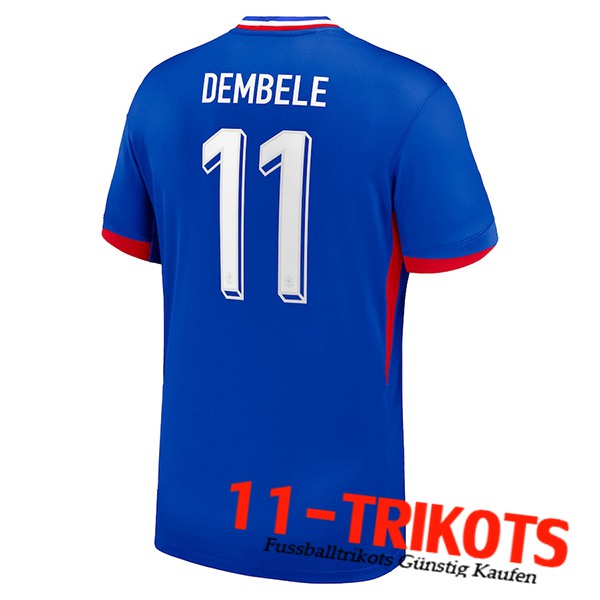 Frankreich (DEMBELE #11) 2024/2025 Heimtrikot