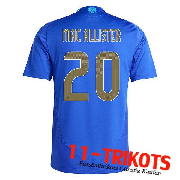 Argentinien (MAC ALLISTER #20) 2024/2025 Auswärtstrikot