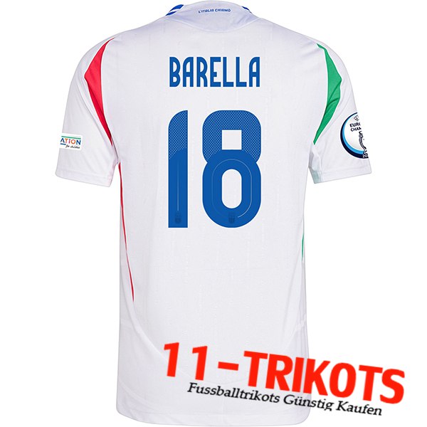 Italien (BARELLA #18) 2024/2025 Auswärtstrikot