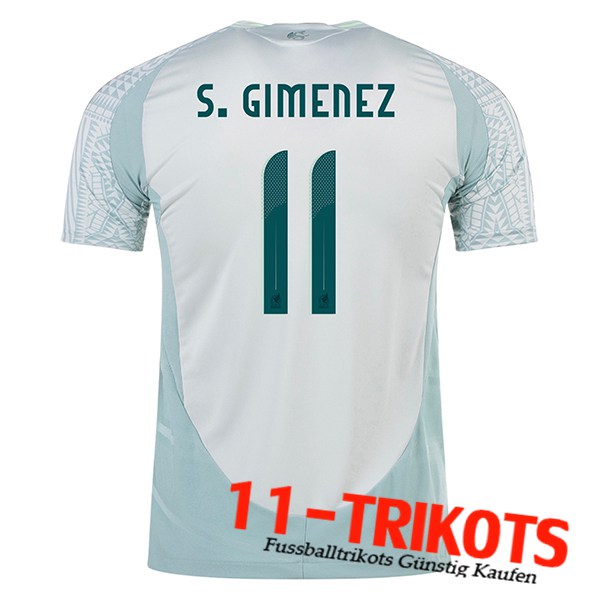 Mexiko (S.GIMENEZ #11) 2024/2025 Auswärtstrikot