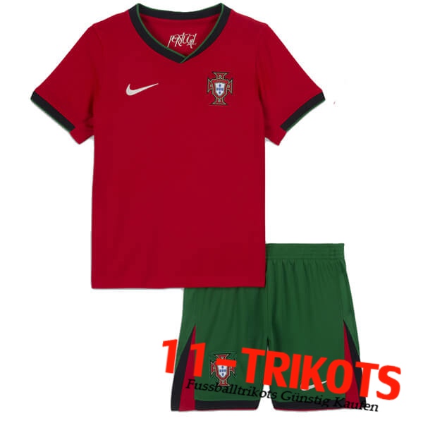 Portugal Kinder Heimtrikot UEFA Euro 2024