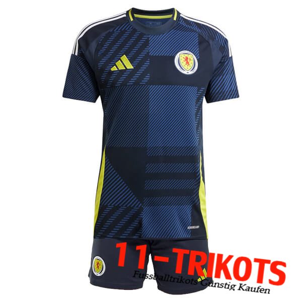 Schottland Kinder Heimtrikot UEFA Euro 2024