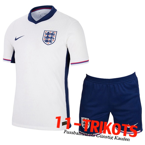 Britannien Heimtrikot + Shorts UEFA Euro 2024