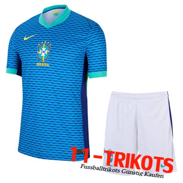 Brasilien Auswärtstrikot + Shorts 2024/2025