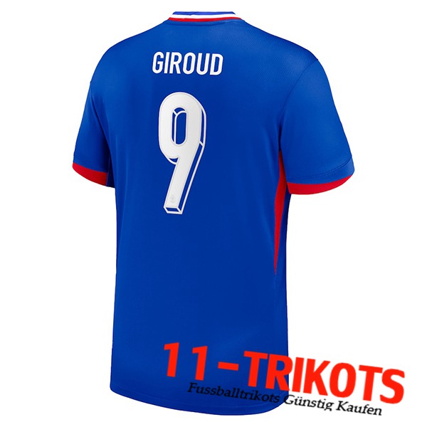 Frankreich (GIROUD #9) UEFA Euro 2024 Heimtrikot