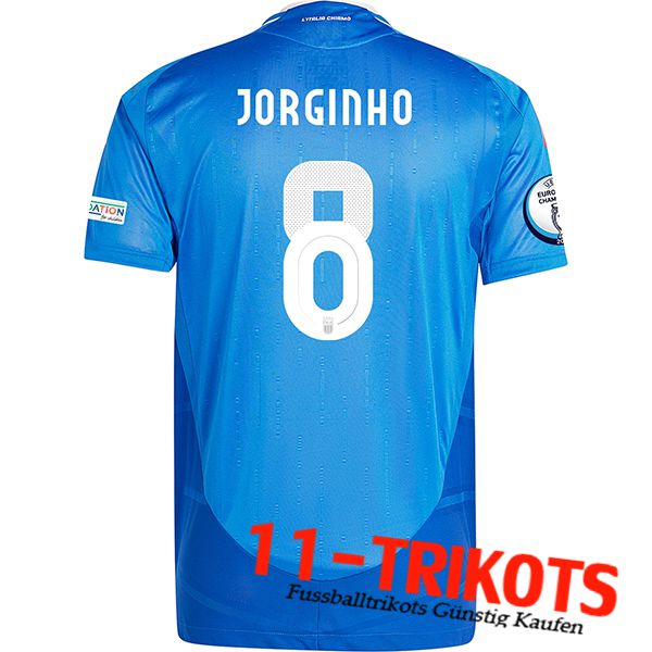 Italien (JORGINHO #8) UEFA Euro 2024 Heimtrikot