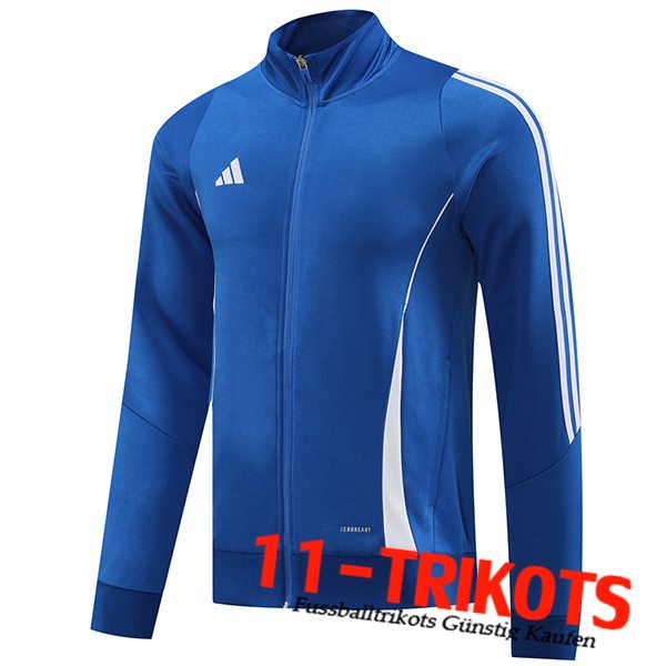Trainingsjacke Adidas Blau/Weiß 2024/2025