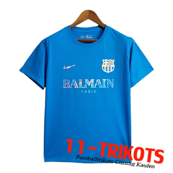 FC Barcelona Fussball Trikots Casual Blau 2024/2025