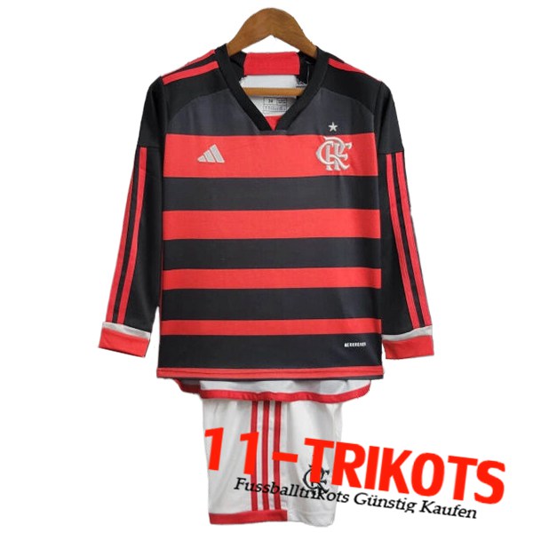 Flamengo Kinder Heimtrikot Langarms 2024/2025