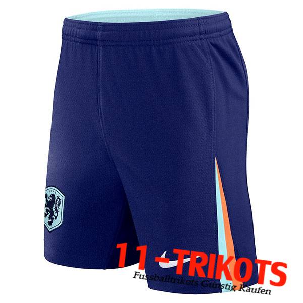 Niederlande Fussball Shorts Auswärtstrikot 2024/2025