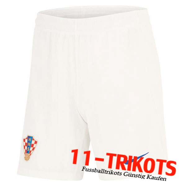 Kroatien Fussball Shorts Heimtrikot 2024/2025