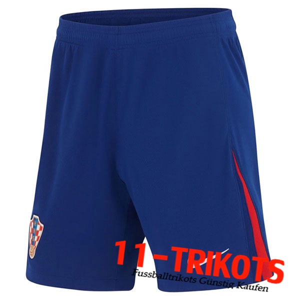 Kroatien Fussball Shorts Auswärtstrikot 2024/2025