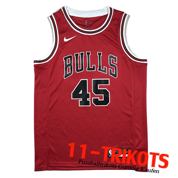 Chicago Bulls Trikot (JORDAN #45) 2024/25 Rot/Schwarz