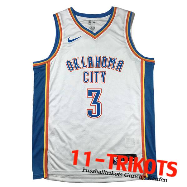 Oklahoma City Thunder Trikot (GIDDEY #3) 2024/25 Weiß/Blau