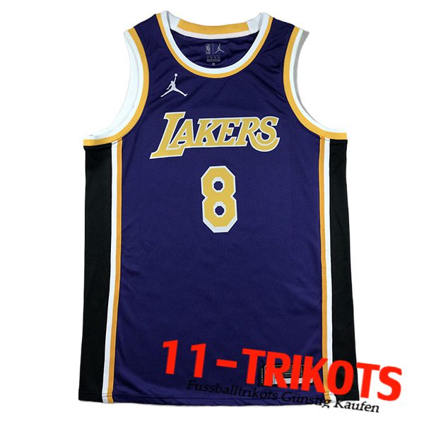 Los Angeles Lakers Trikot (BRYANT #8) 2024/25 lila/Schwarz/Gelb