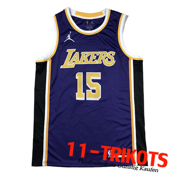 Los Angeles Lakers Trikot (REAVES #15) 2024/25 lila/Schwarz/Gelb