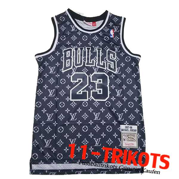 Chicago Bulls Trikot (JORDAN #23) 2024/25 Schwarz/Grau