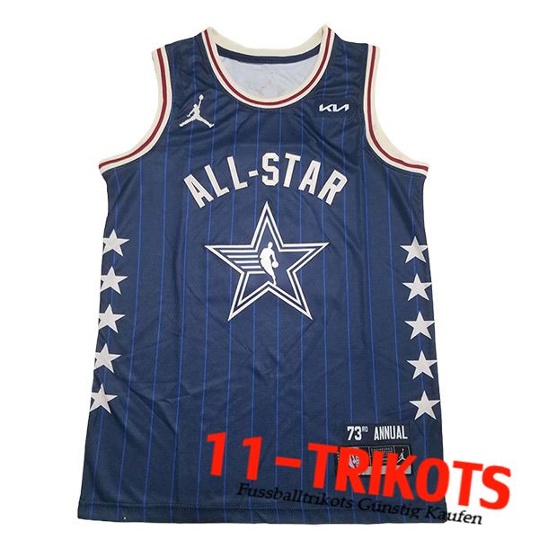 American All-Star Trikot (LILLARD #0) 2024/25 Blau/Weiß