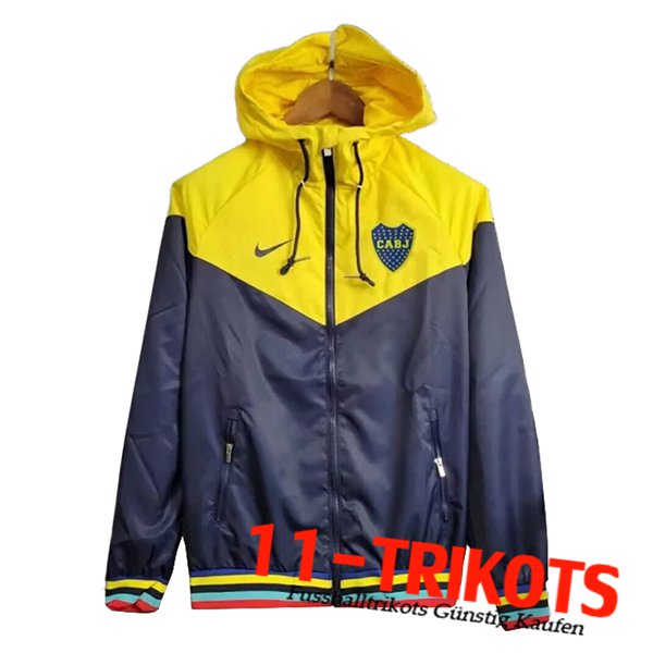 Boca Juniors Windjacke Gelb/Grau 2024/2025