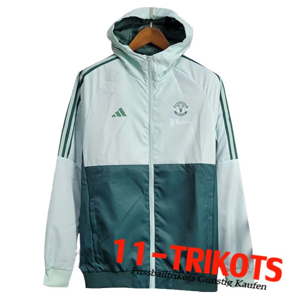 Manchester United Windjacke Grün 2024/2025