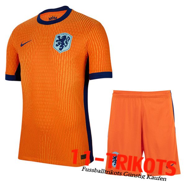 Niederlande Heimtrikot + Shorts UEFA Euro 2024