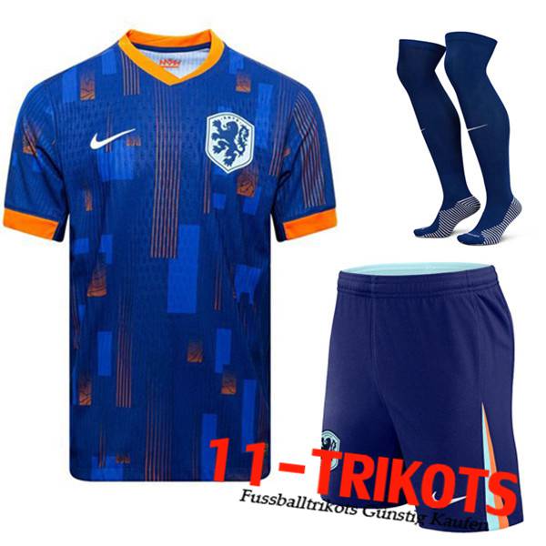 Niederlande Auswärtstrikot (Shorts + Socken) UEFA Euro 2024