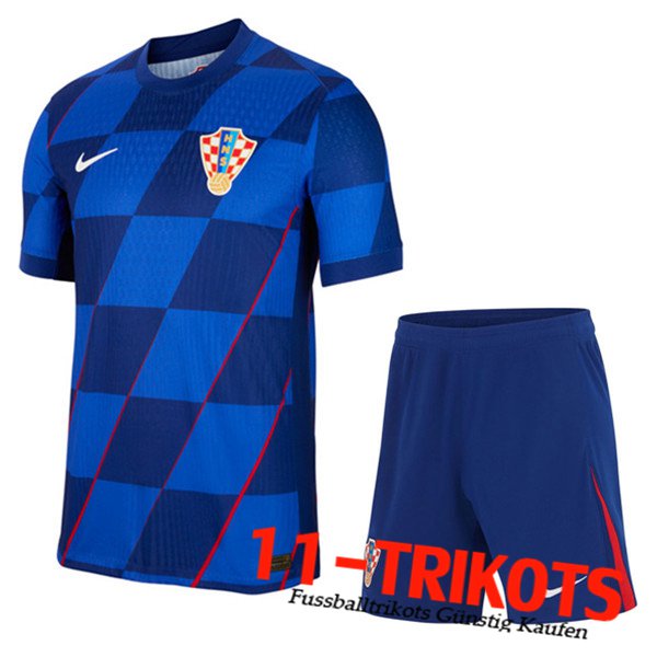 Kroatien Auswärtstrikot + Shorts 2024/2025
