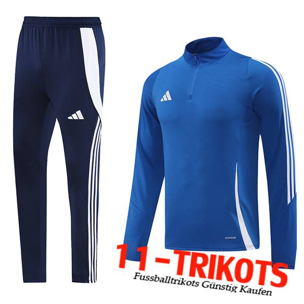 Adidas Trainingsanzug Blau/Weiß 2024/2025